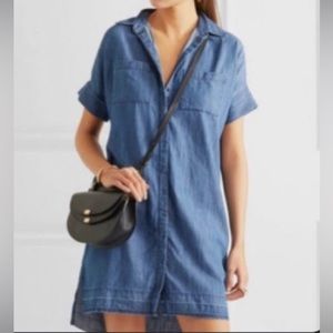 Madewell Chambray Denim Shirt Dress